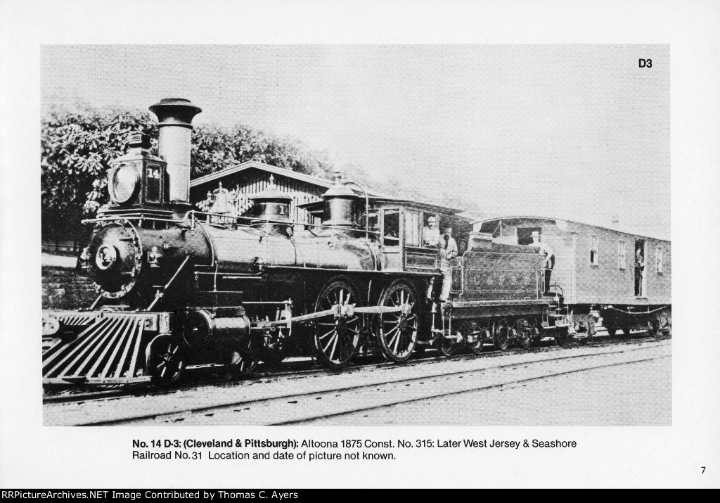 PRR "Class 'D' Locomotives," Page 7, 1981